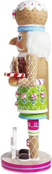 Preview: Kurt Adler C5882 - Gingerbread Nussknacker Größe 16" (41 cm)